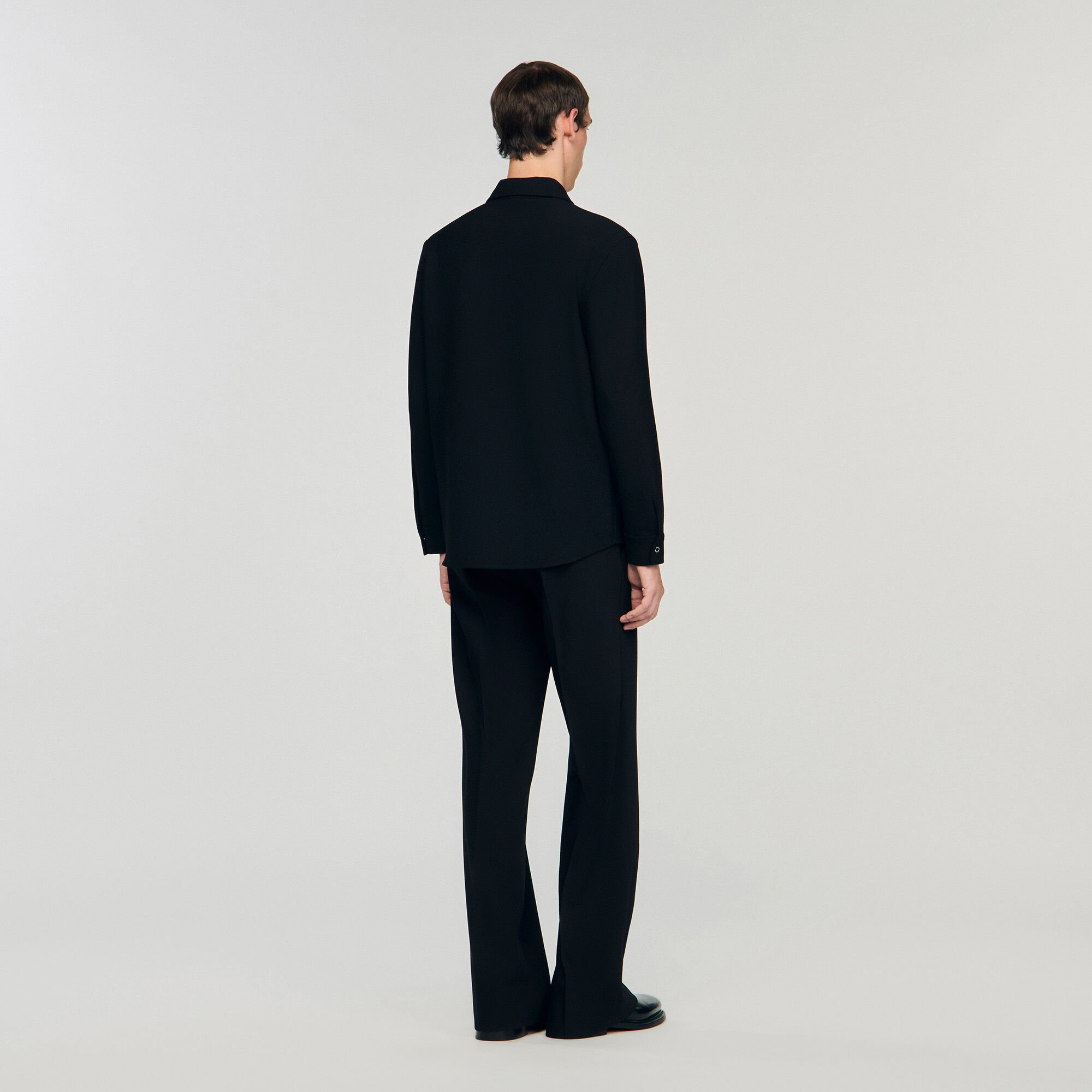 Long-sleeved jersey shirt
