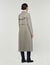 Houndstooth trench coat