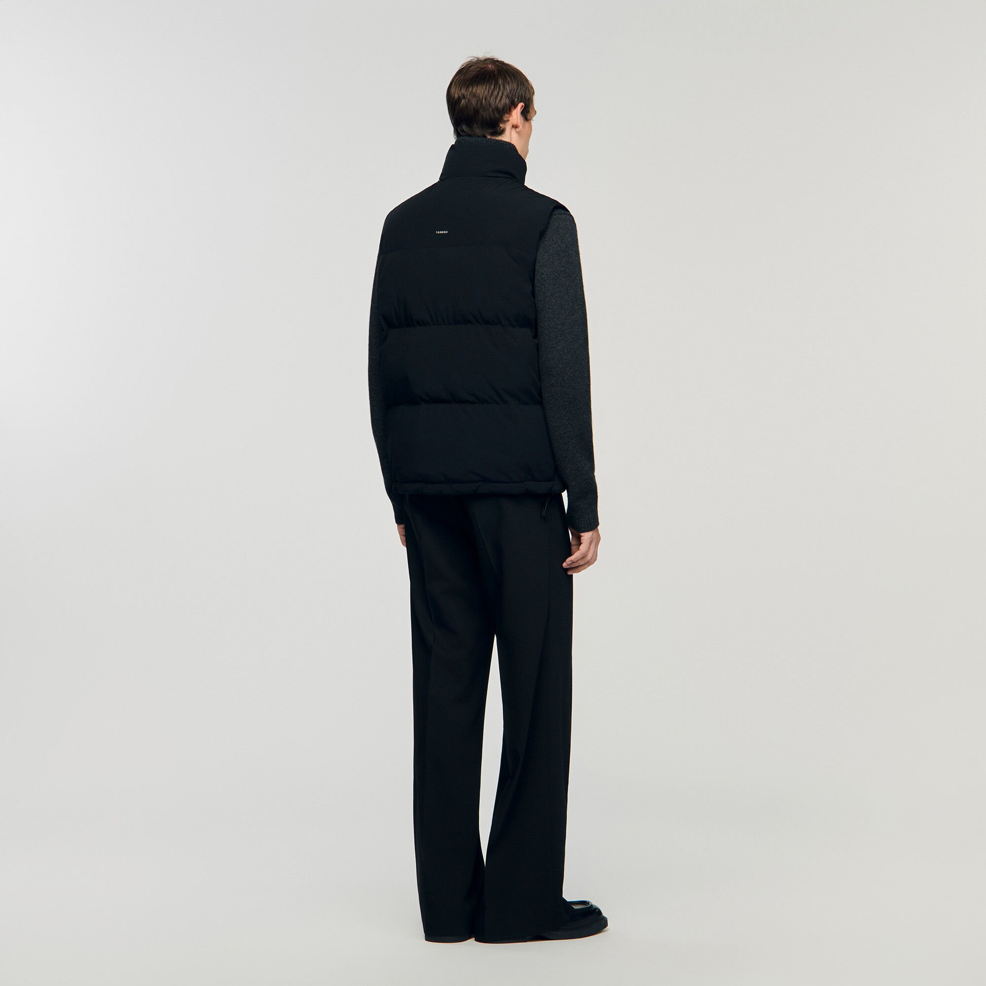 Sleeveless technical puffer