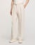 Wide-leg trousers with creases