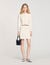 Mini rib-knit skirt