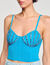 Seashell rhinestone bustier
