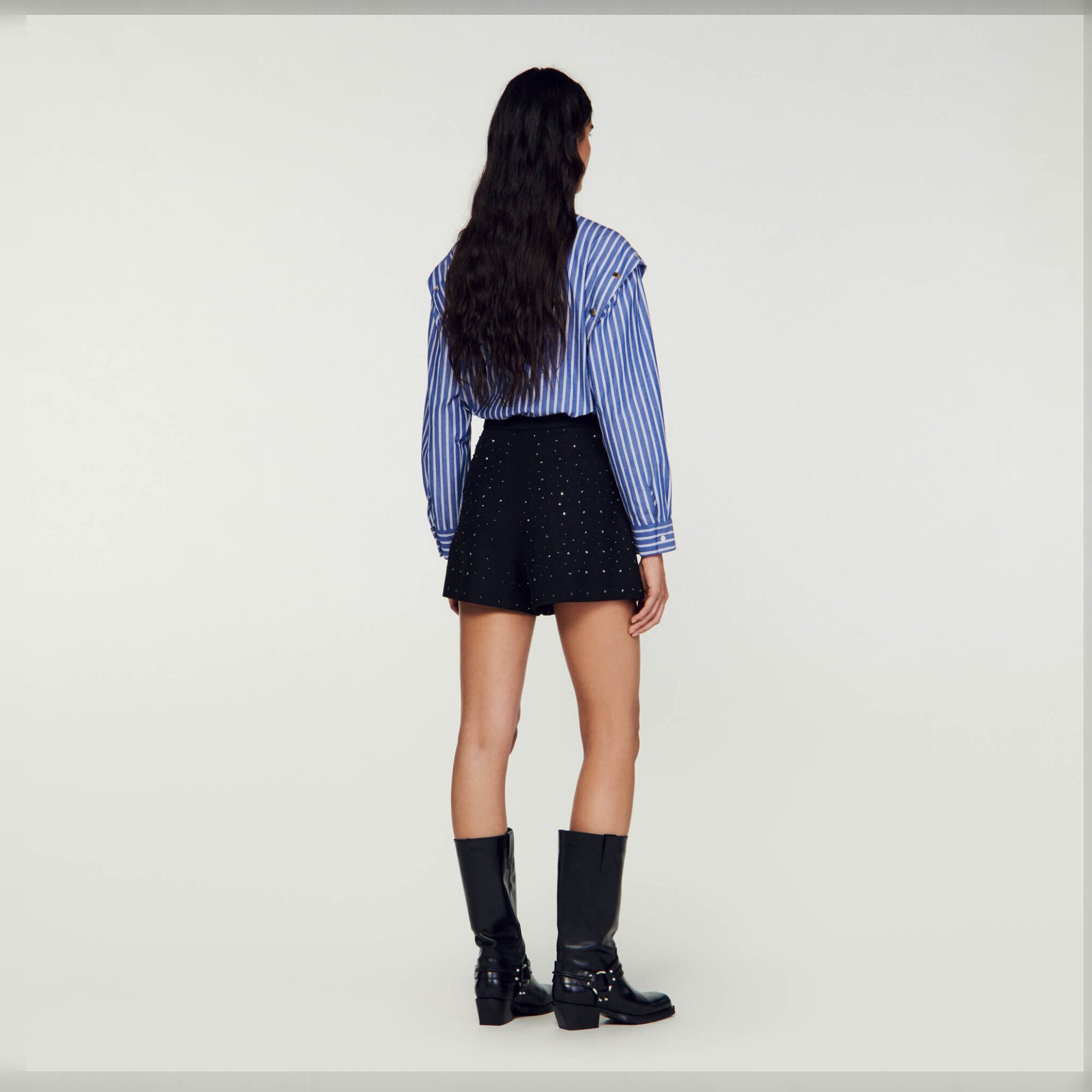 Rhinestone shorts