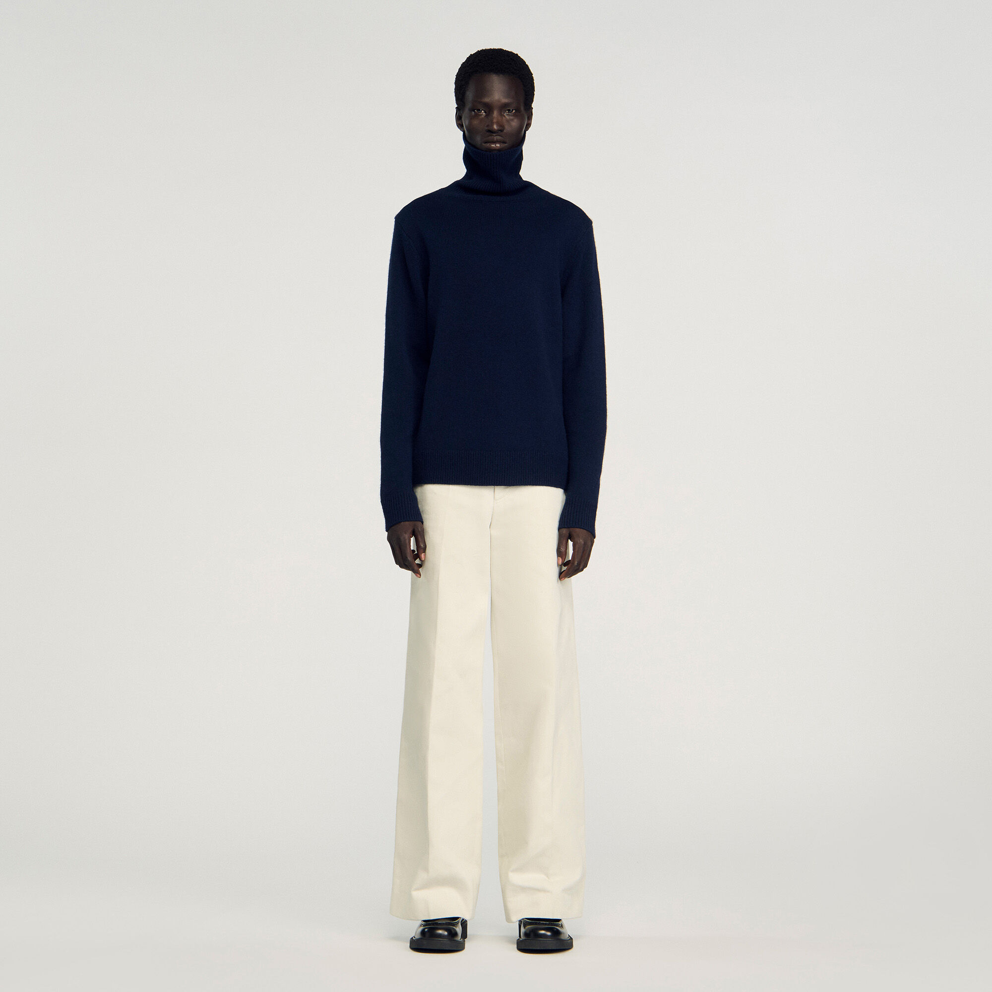 Wool and cashmere turtleneck