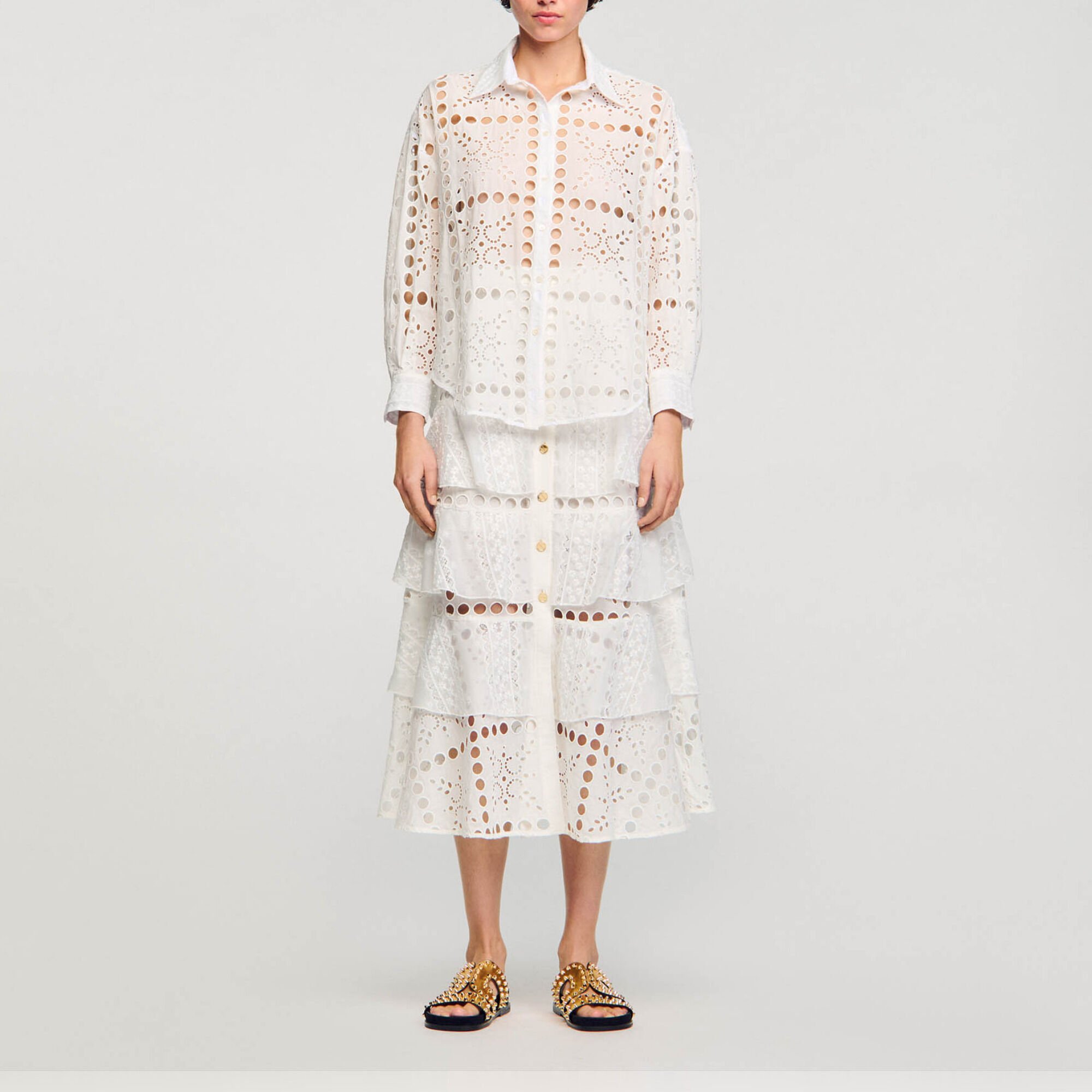 Broderie anglaise shirt 