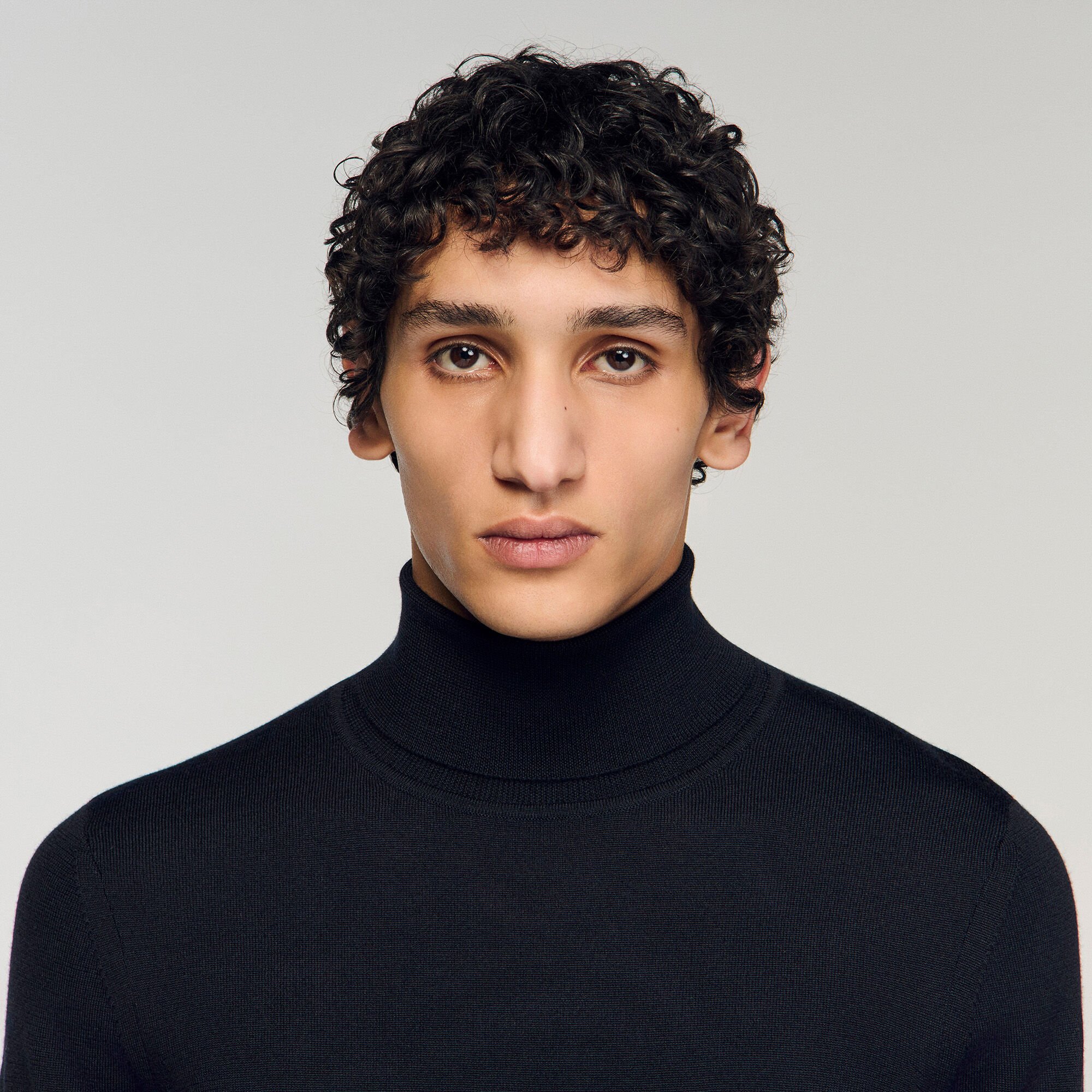 Turtleneck wool sweater