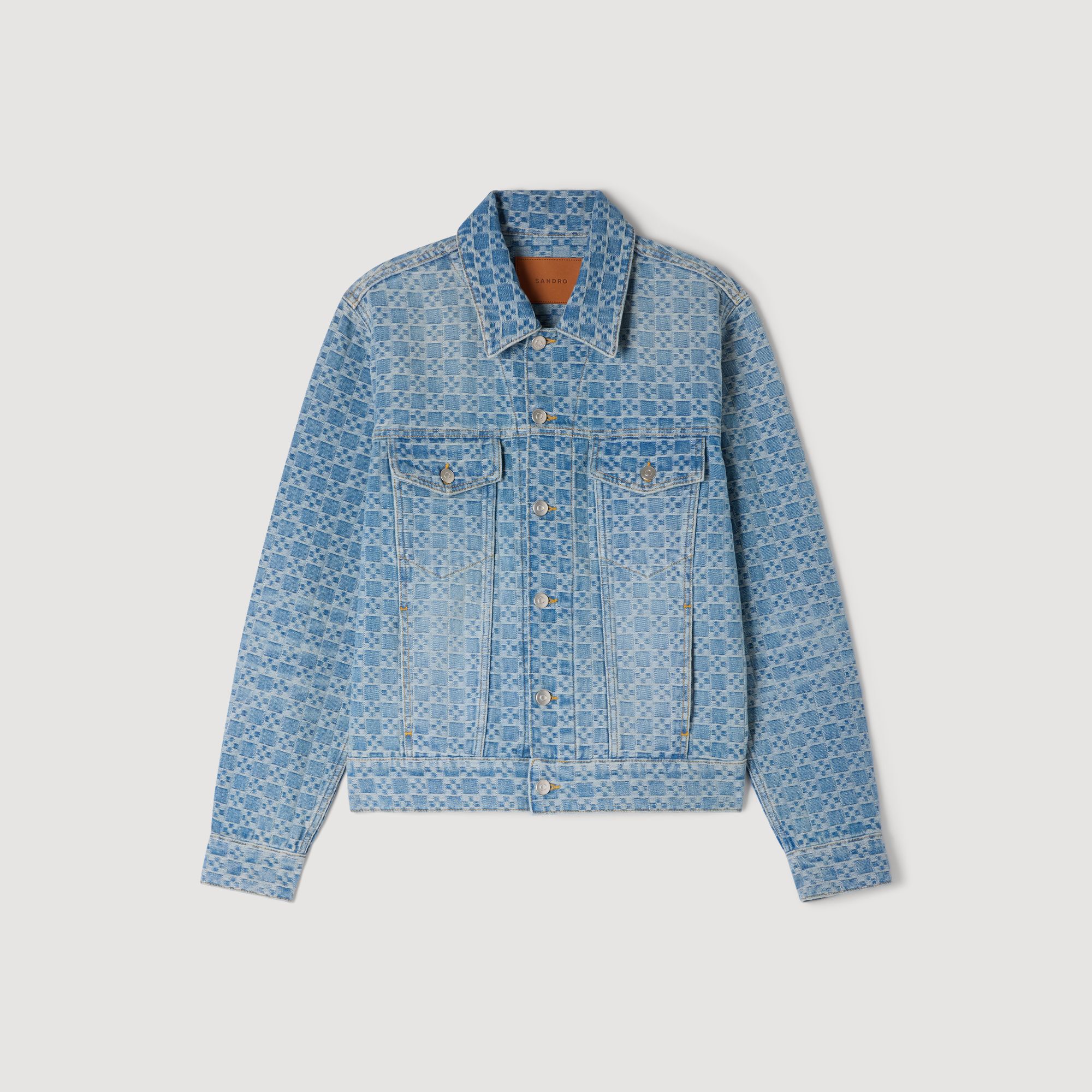 Square Cross denim jacket
