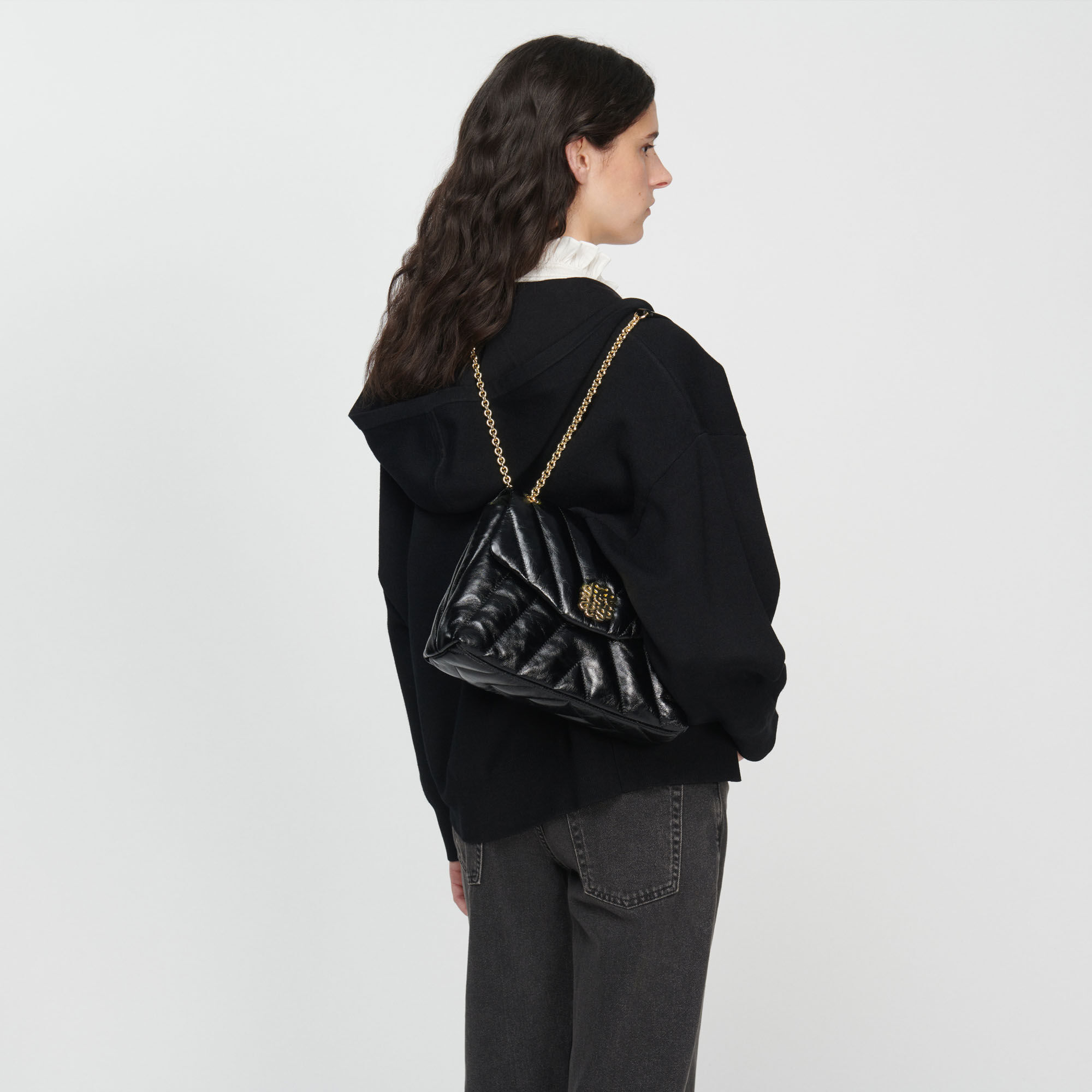 Mila quilted leather bag