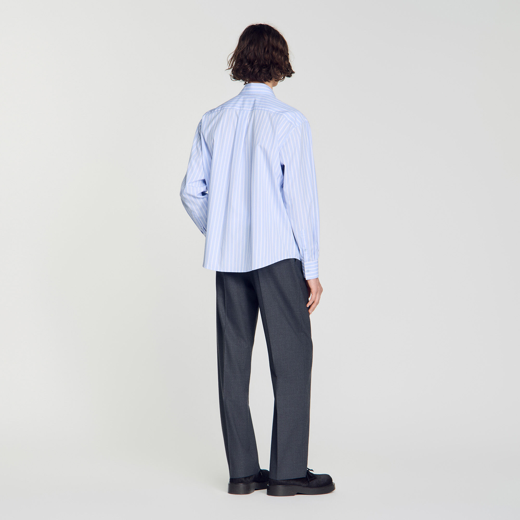 Striped cotton shirt