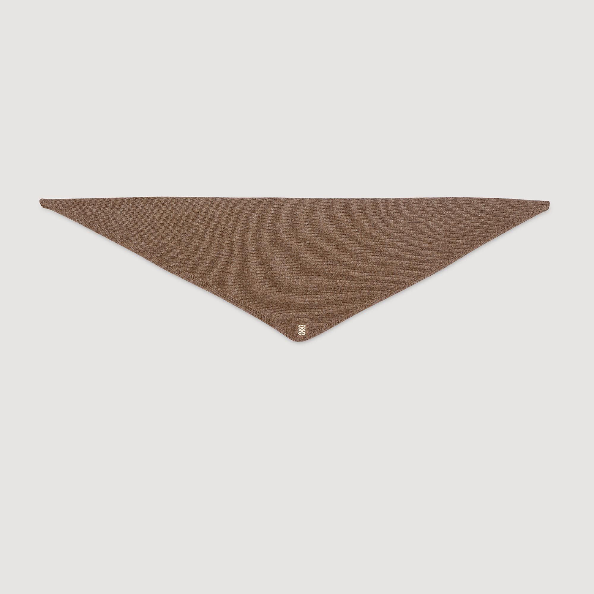 Wool and cashmere scarf