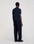 Short-sleeve knitted polo shirt