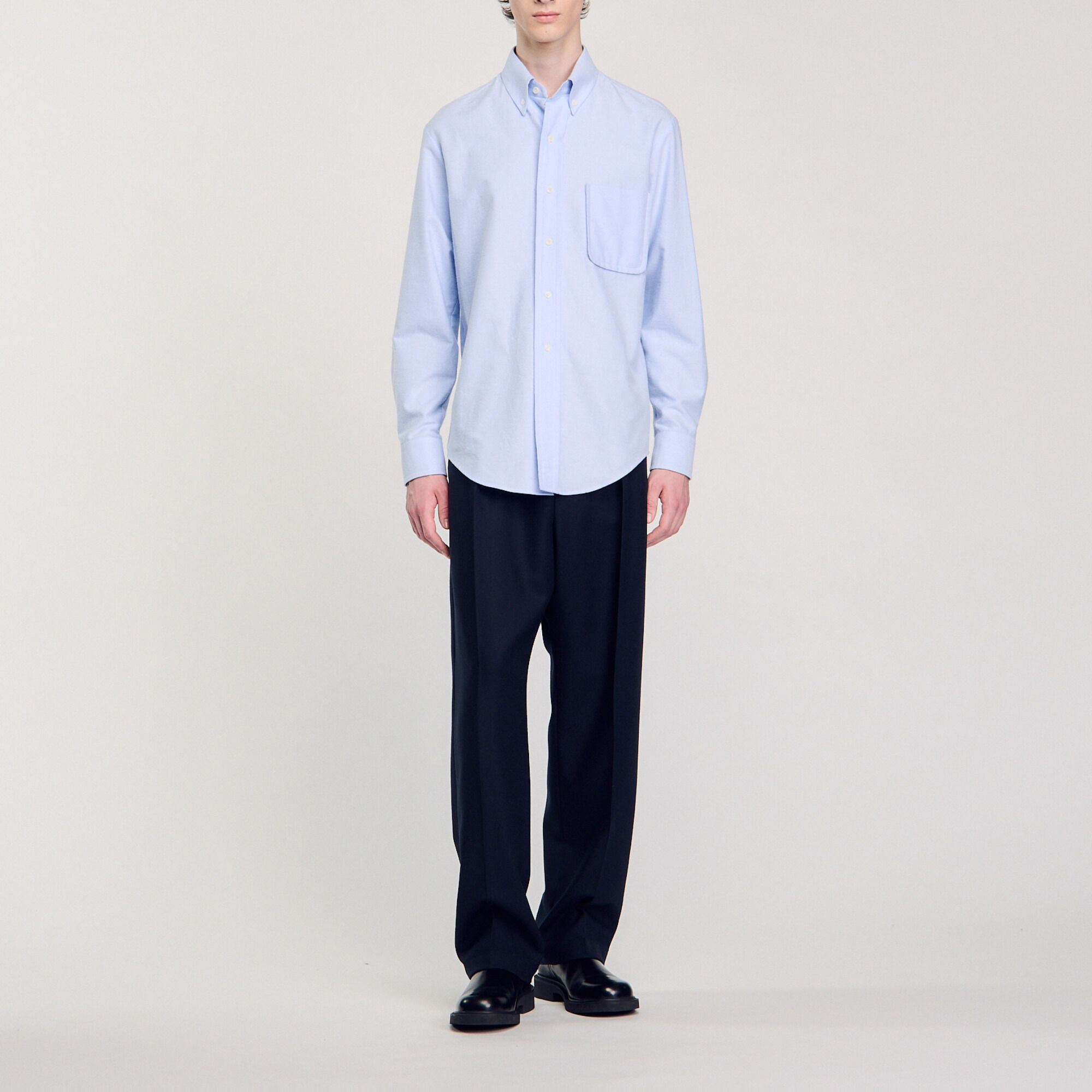 Oxford flannel shirt