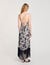 Floral print maxi dress