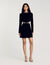 Short velvet dress