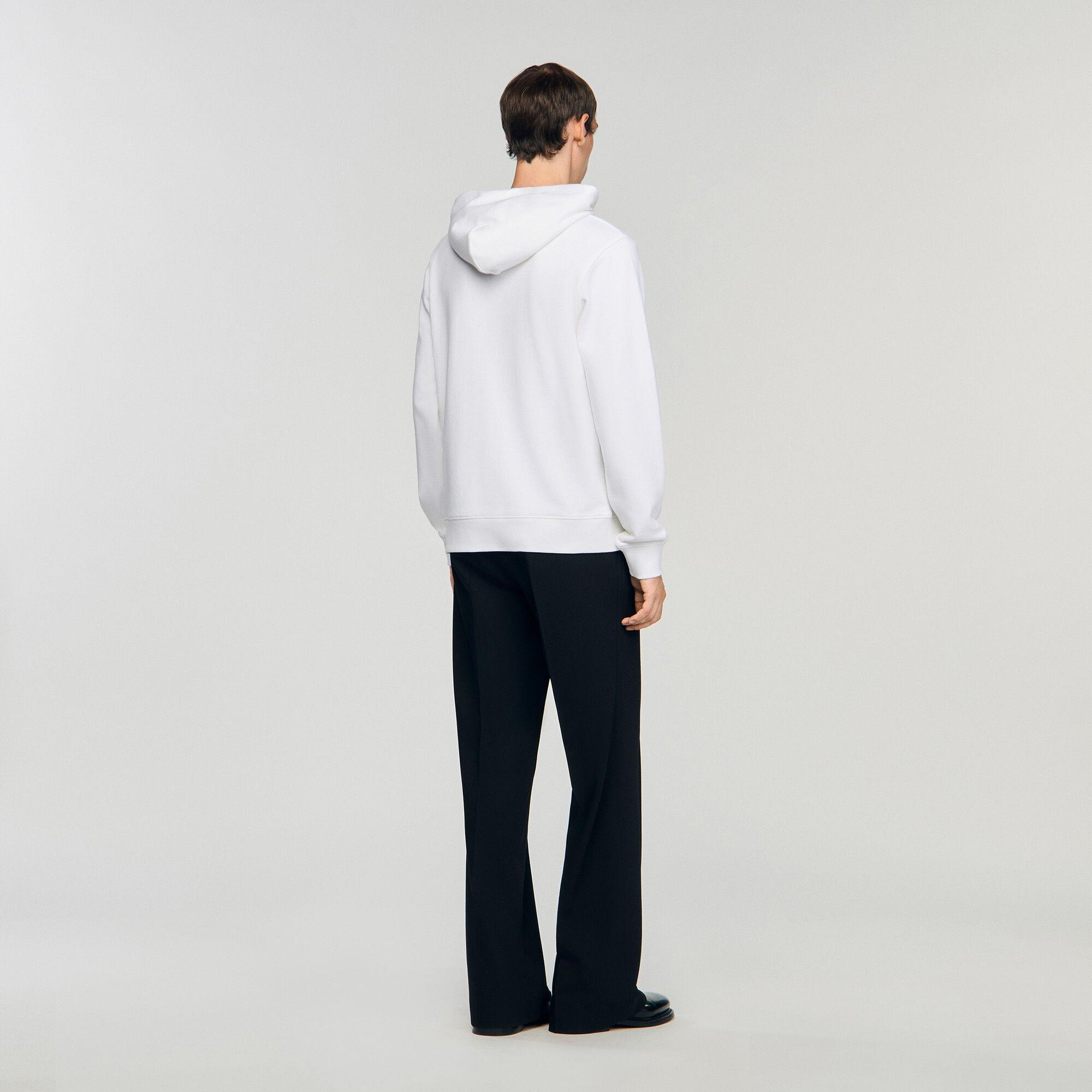トップス sansangear BUTTON HOODIE WHITE size1 sansangear BUTTON HOODIE WHITE size1 関税/送料込☆SAN SAN