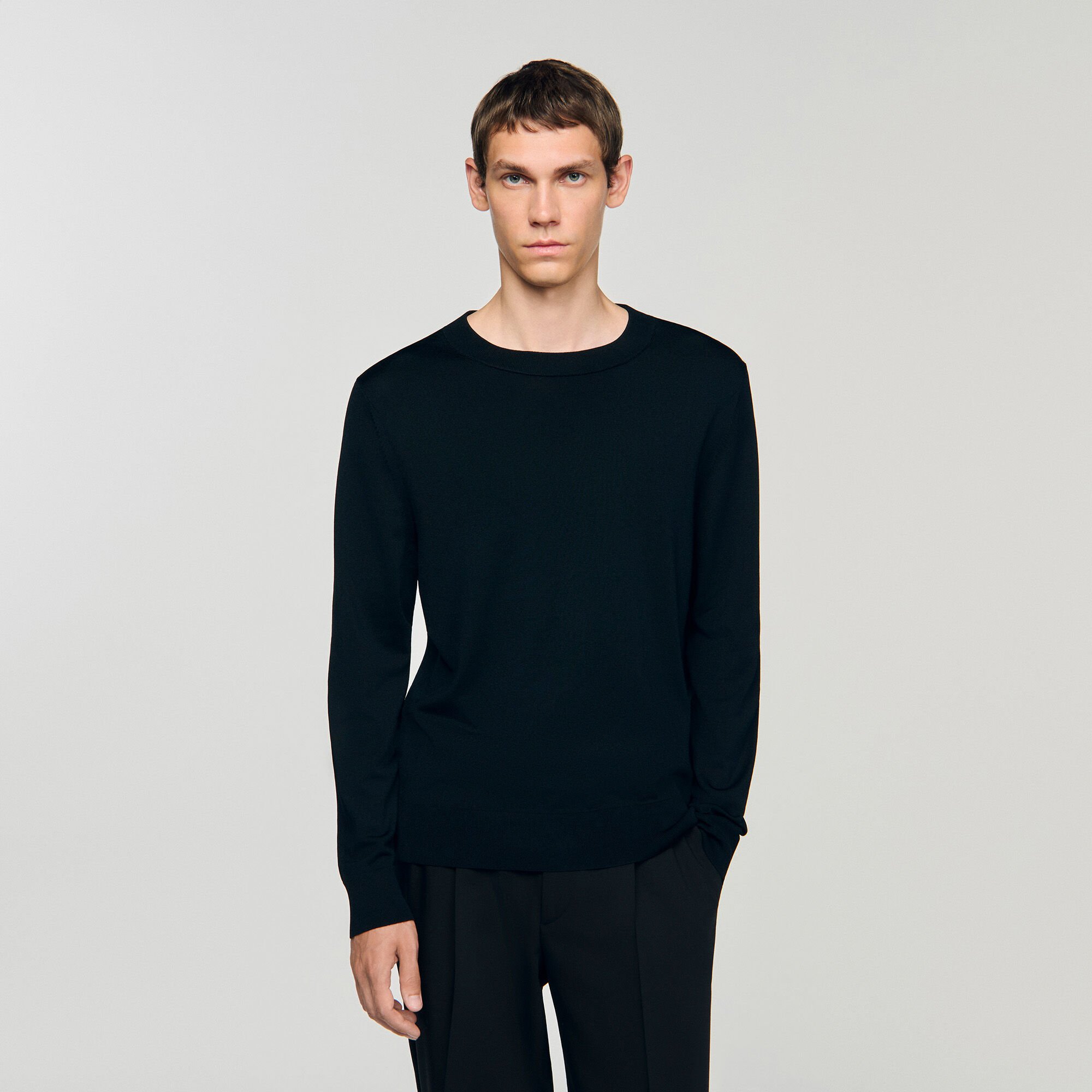 Fine knit sweater