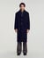 Long wool and cashmere coat - Men | Sandro