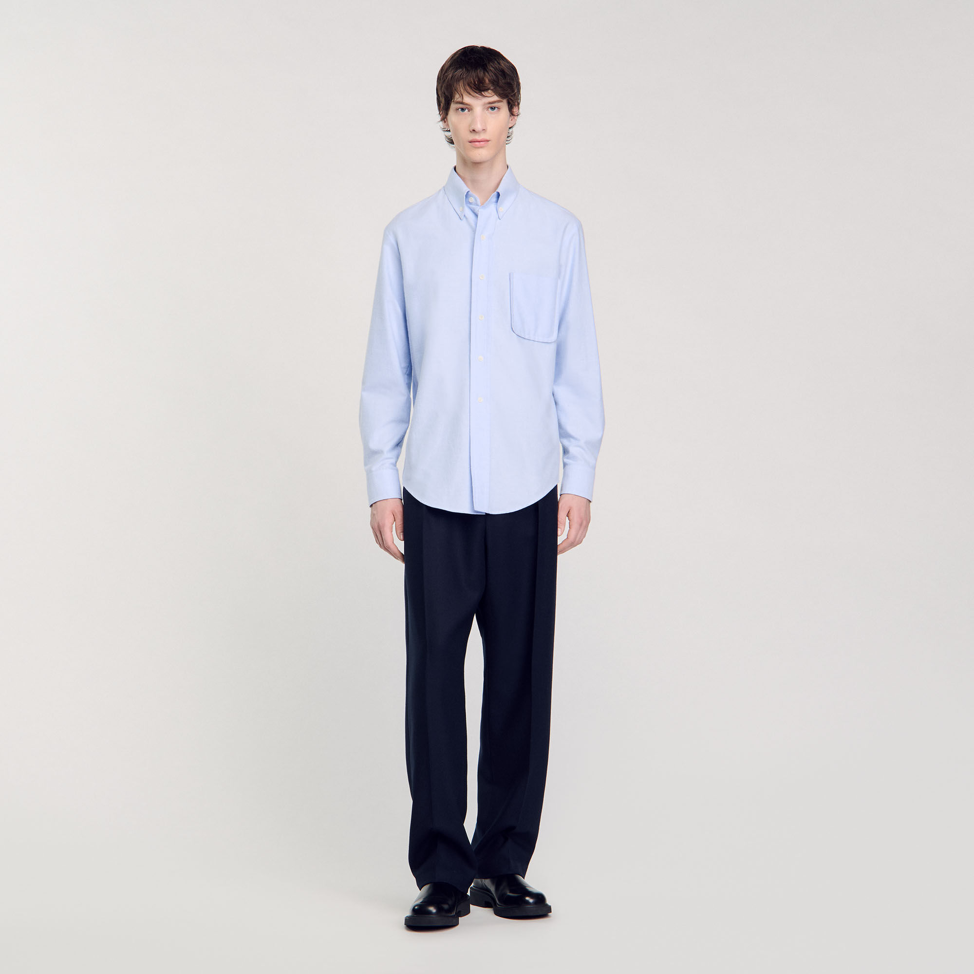 Oxford flannel shirt