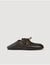 Leather boat shoe loafers