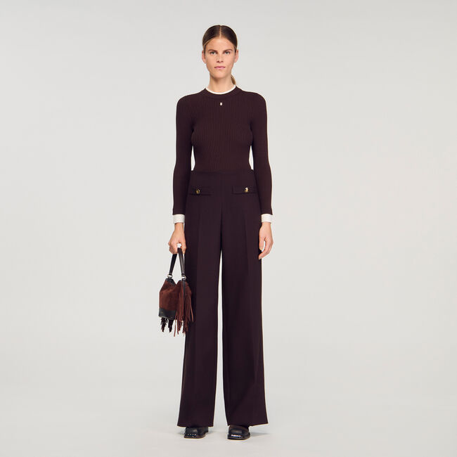 Flared trousers