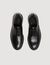 Glazed leather dress shoes