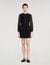 Long-sleeved mini dress