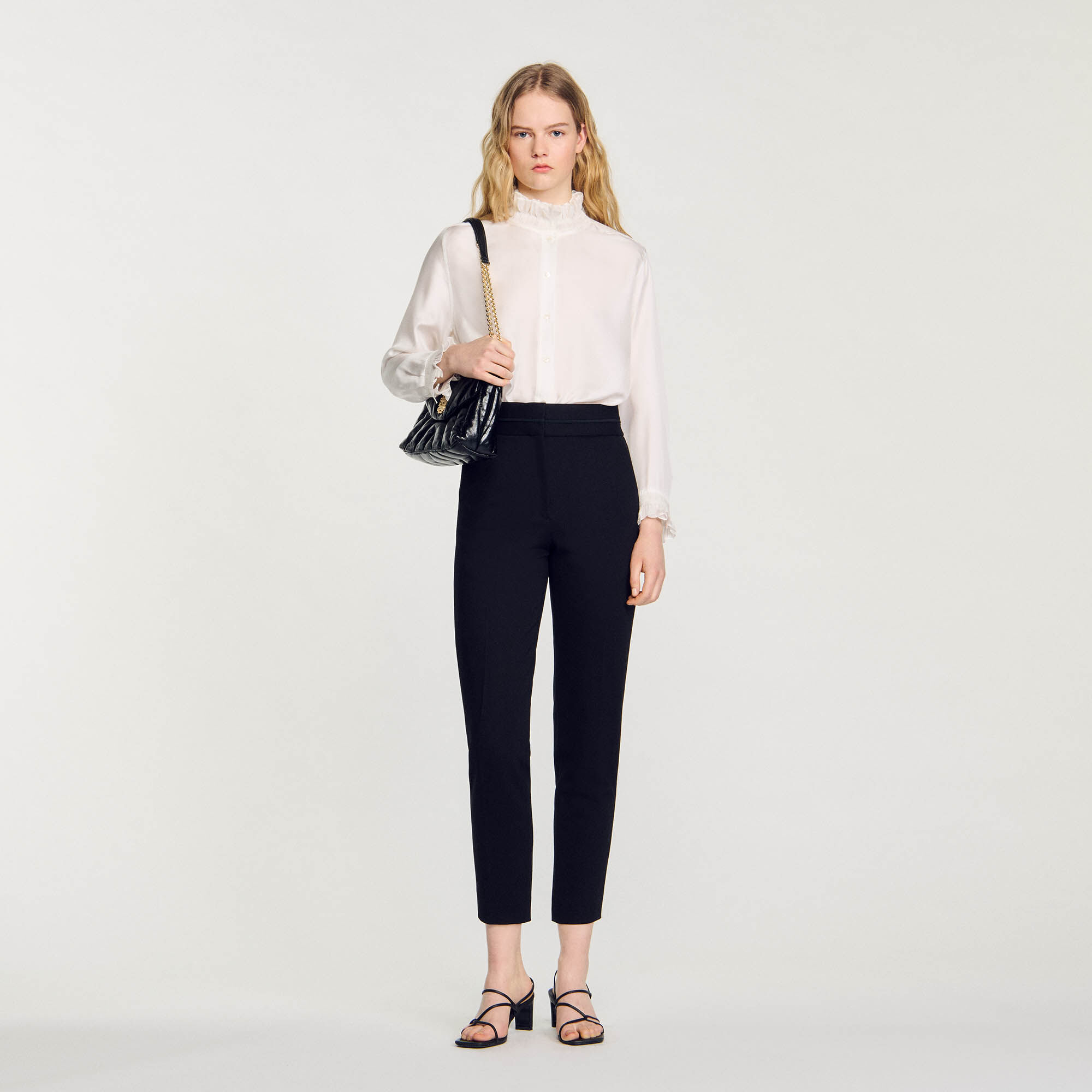 Straight-leg trousers