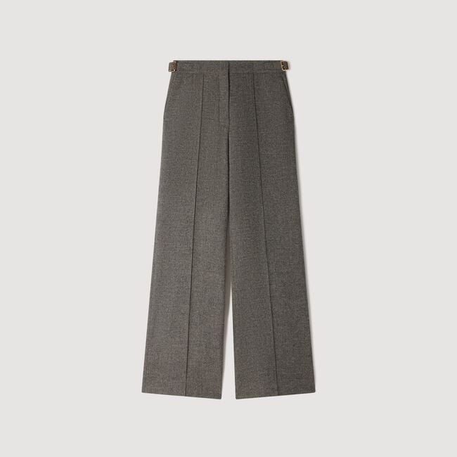 Wool suit trousers - Women | Sandro