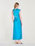 Draped maxi dress