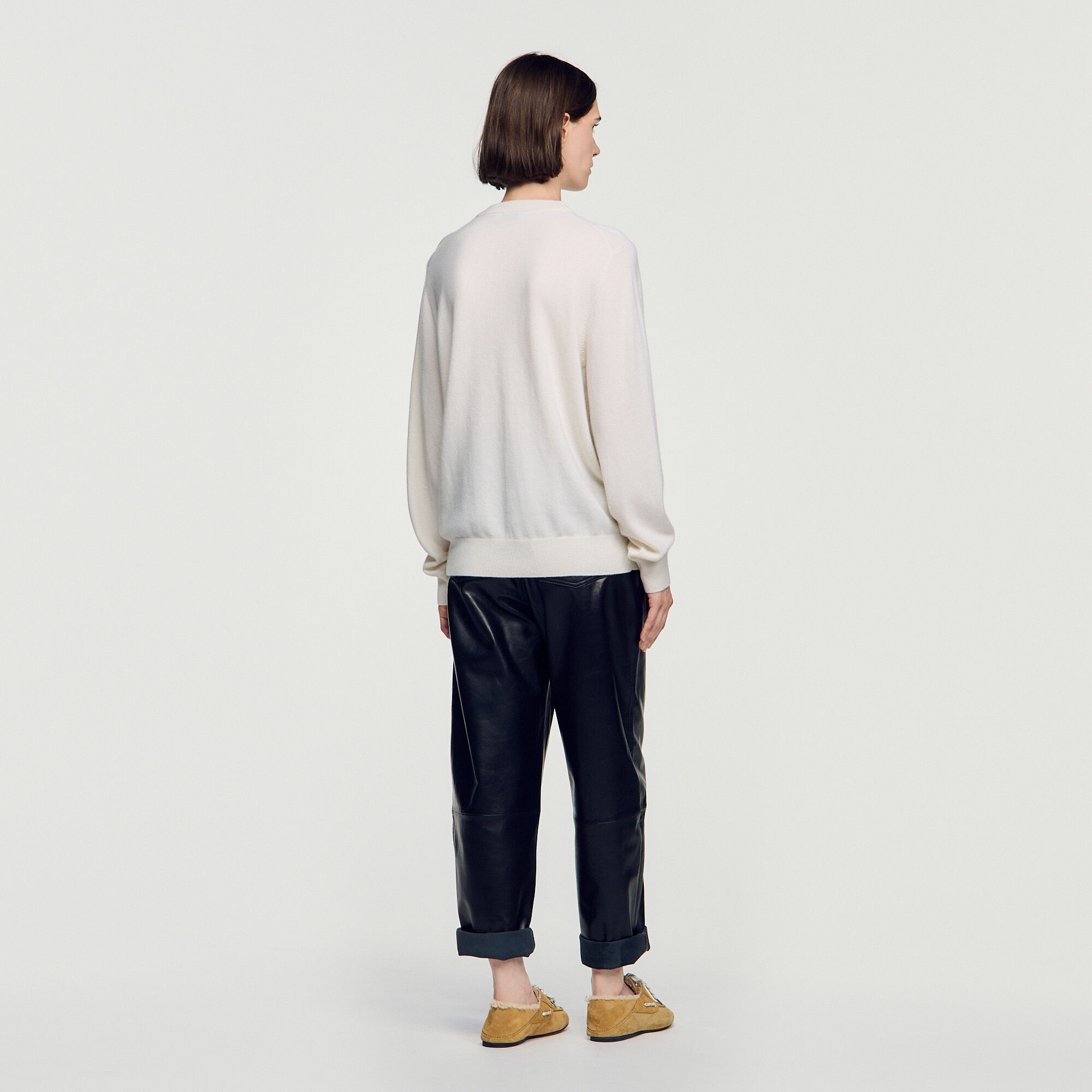 Cashmere crew neck sweater - Mixte | Sandro