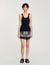 Rib knit vest top