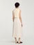 Pleated maxi dress