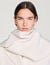 Oversized Wool Coat with removable scarf