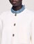 High-neck cardigan