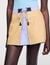 Short dual-material skirt