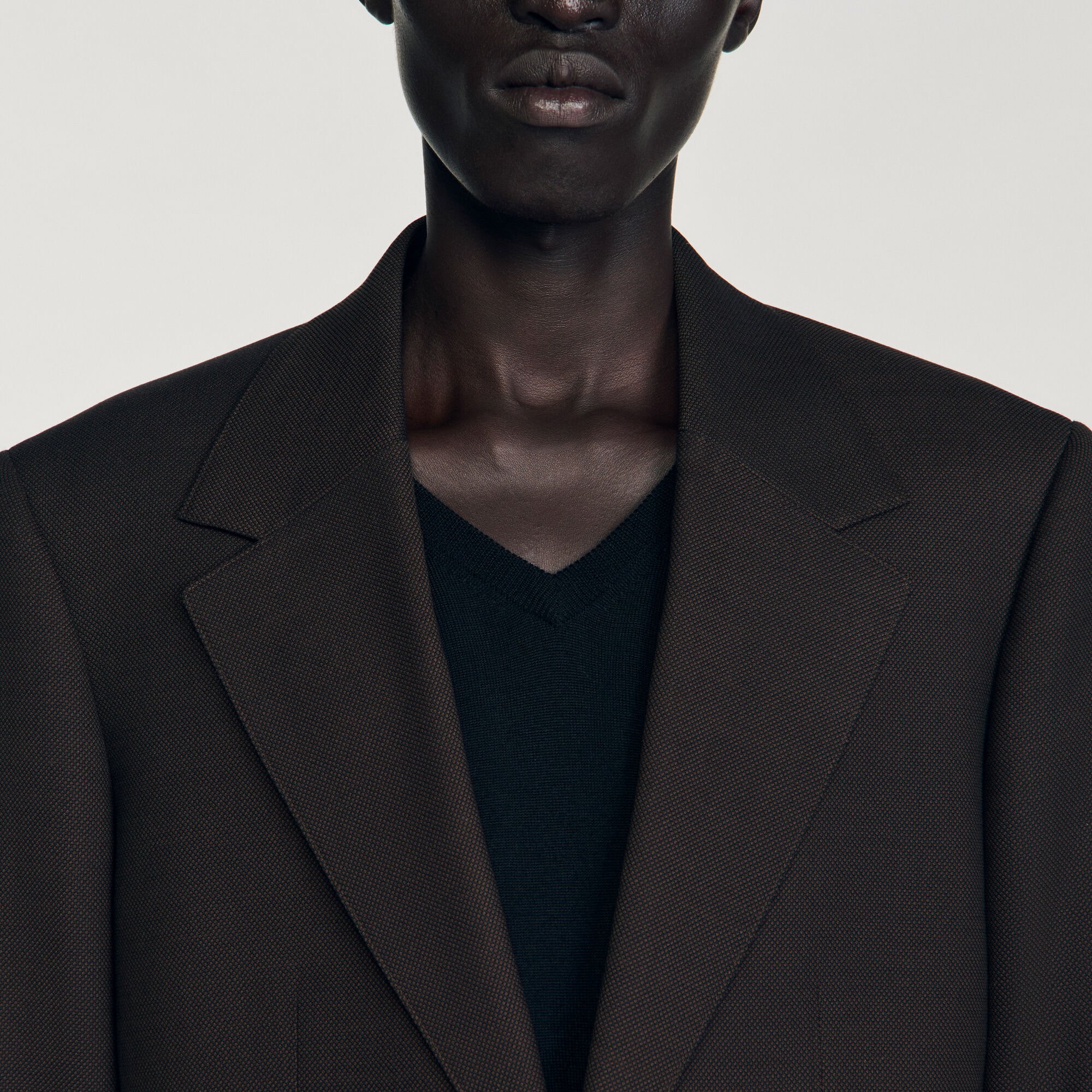 Wool suit jacket