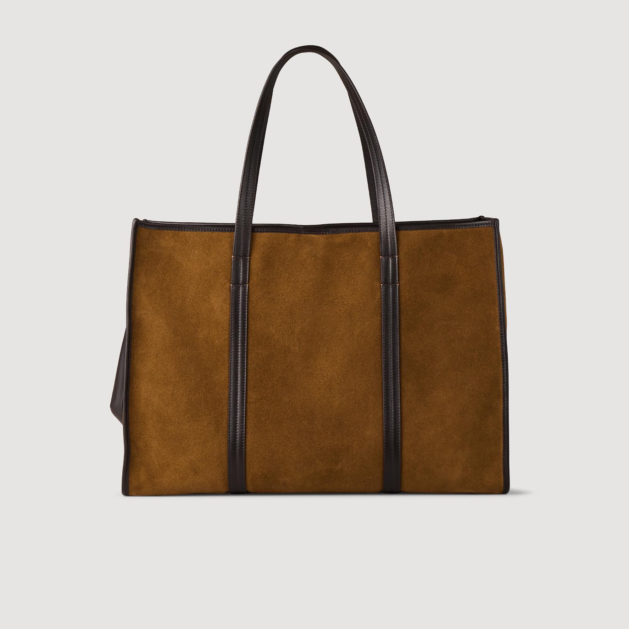 Large suede tote new arrivals
