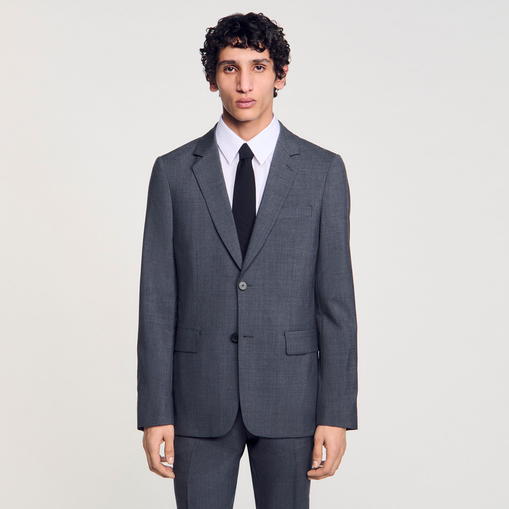 Wool suit jacket