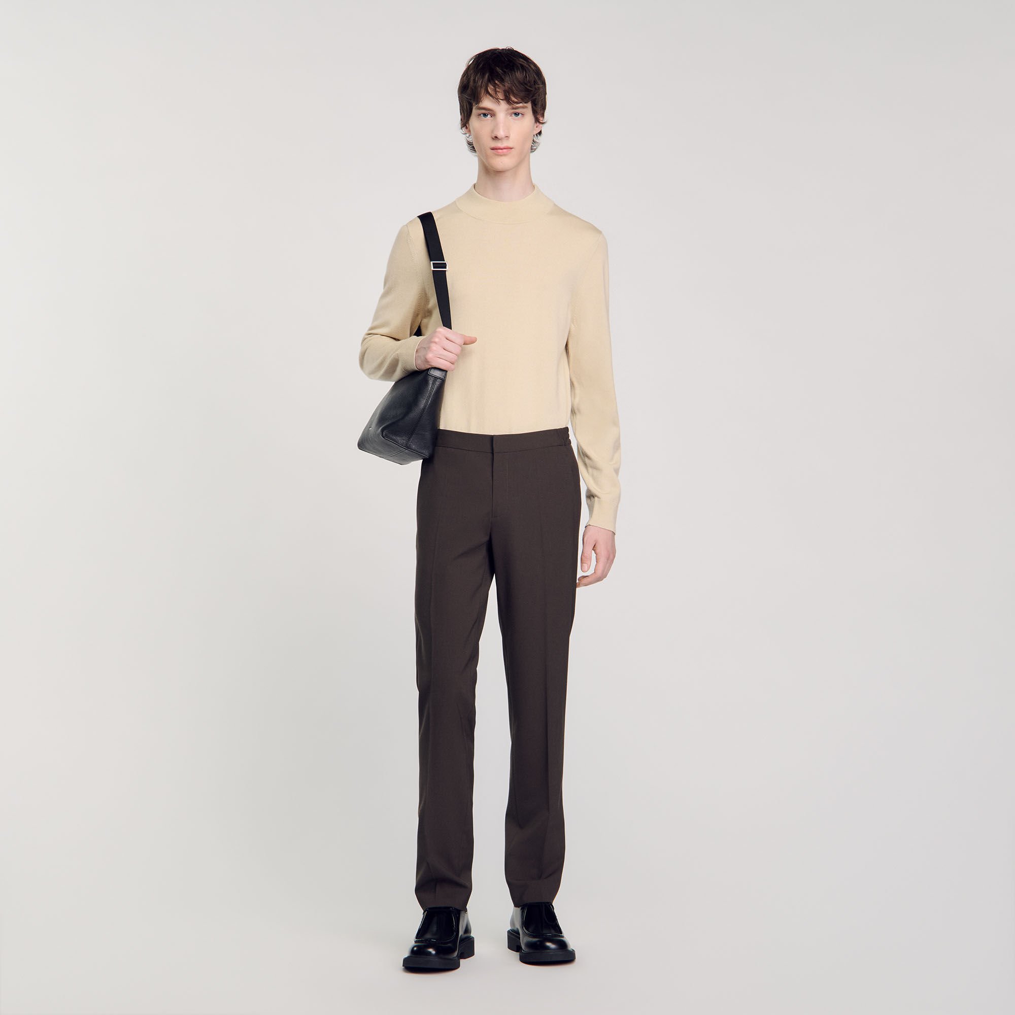 Straight-leg trousers