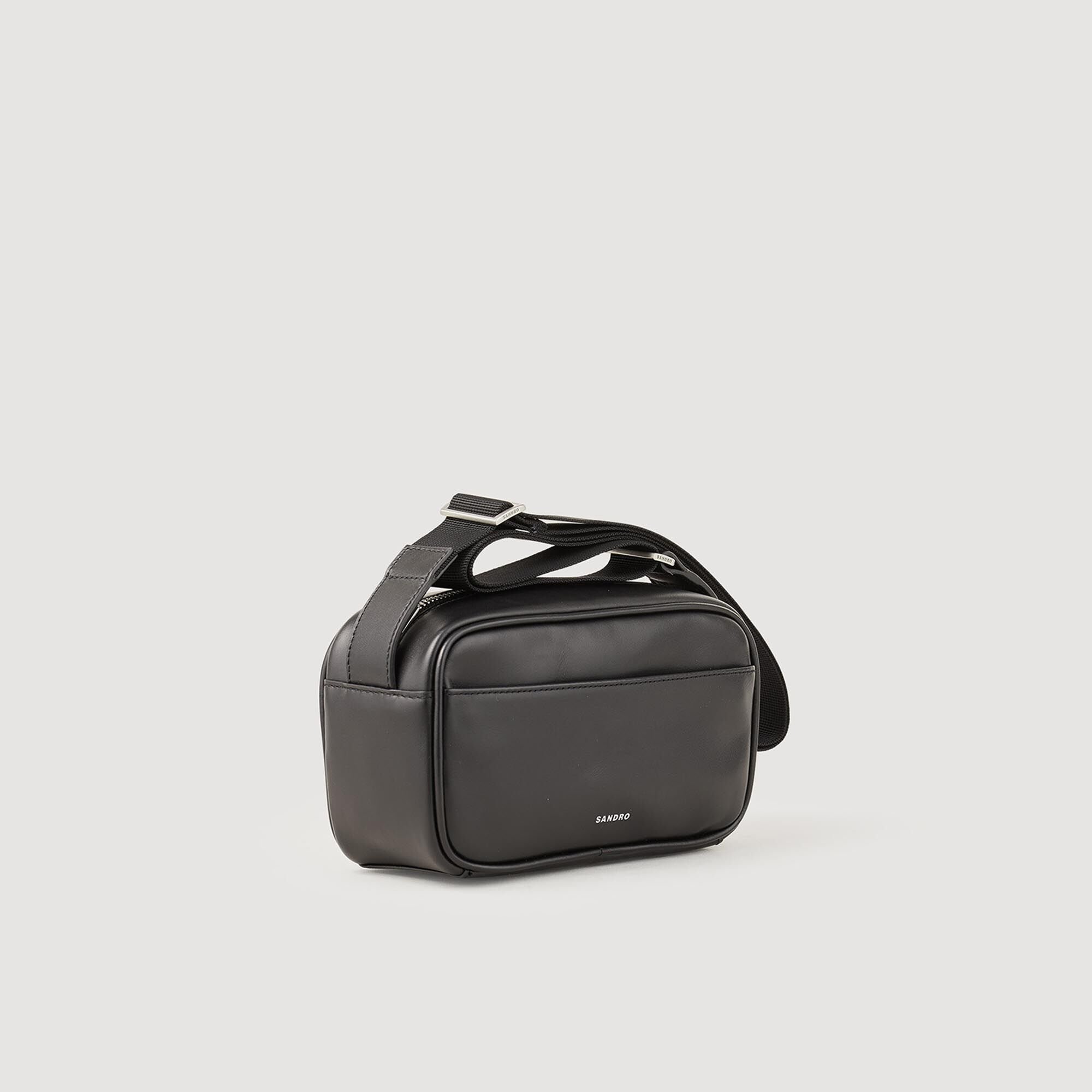 Small smooth leather bag