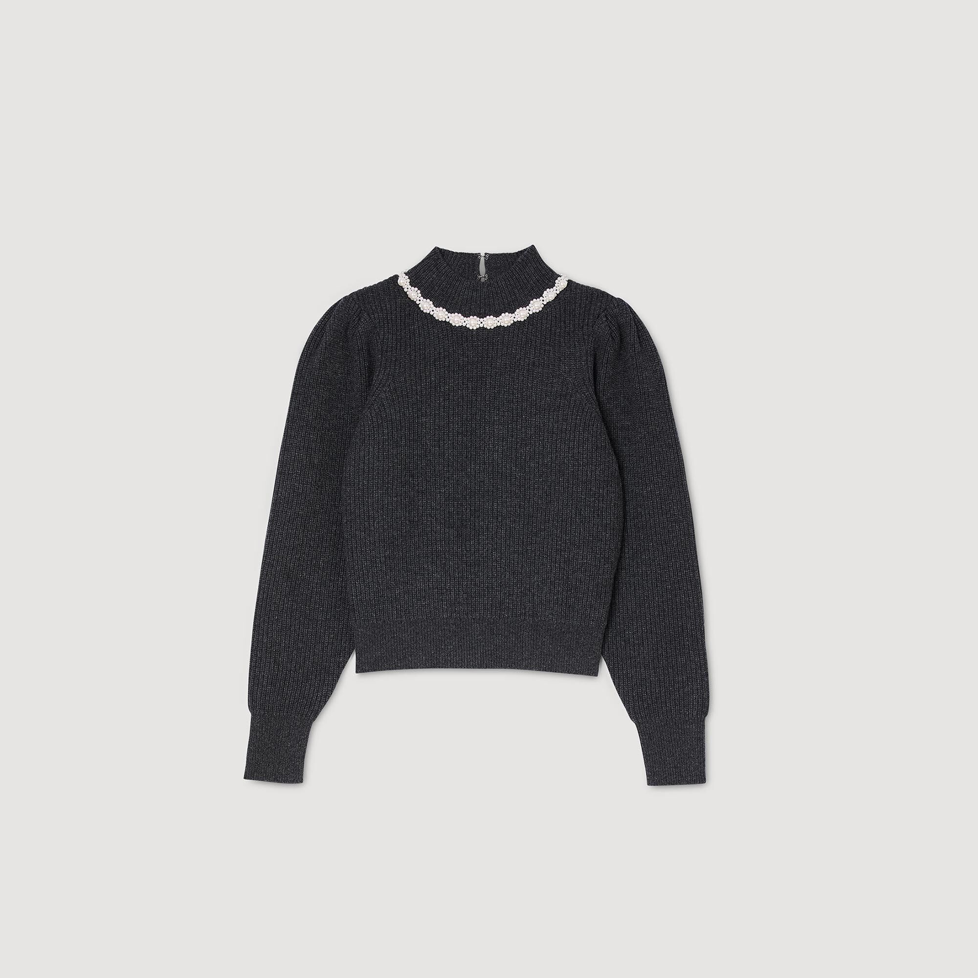 Ribbed Wool and Cashmere Sweater