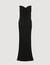 Bustier knit dress
