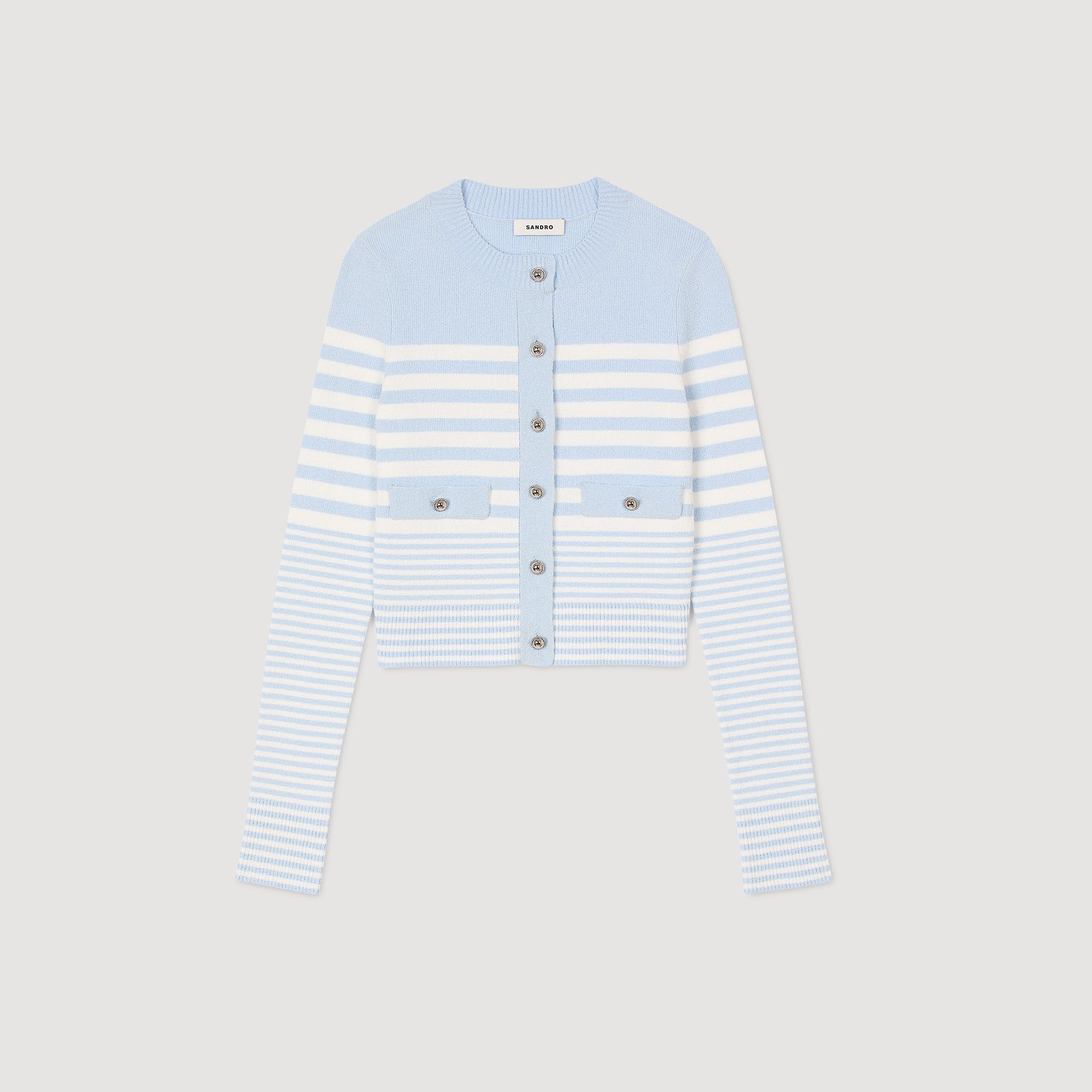 Striped cardigan