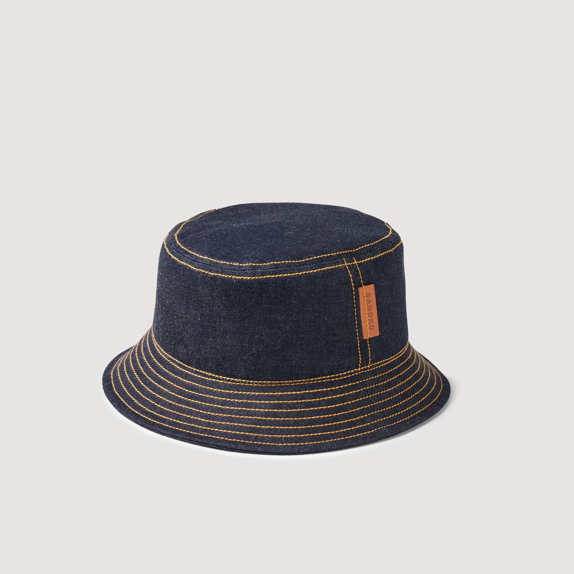 Denim bucket hat mens outlet