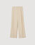 Wide-leg striped floaty trousers