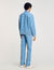 Square cross denim jacket