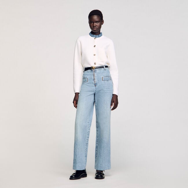 Wide-leg jeans