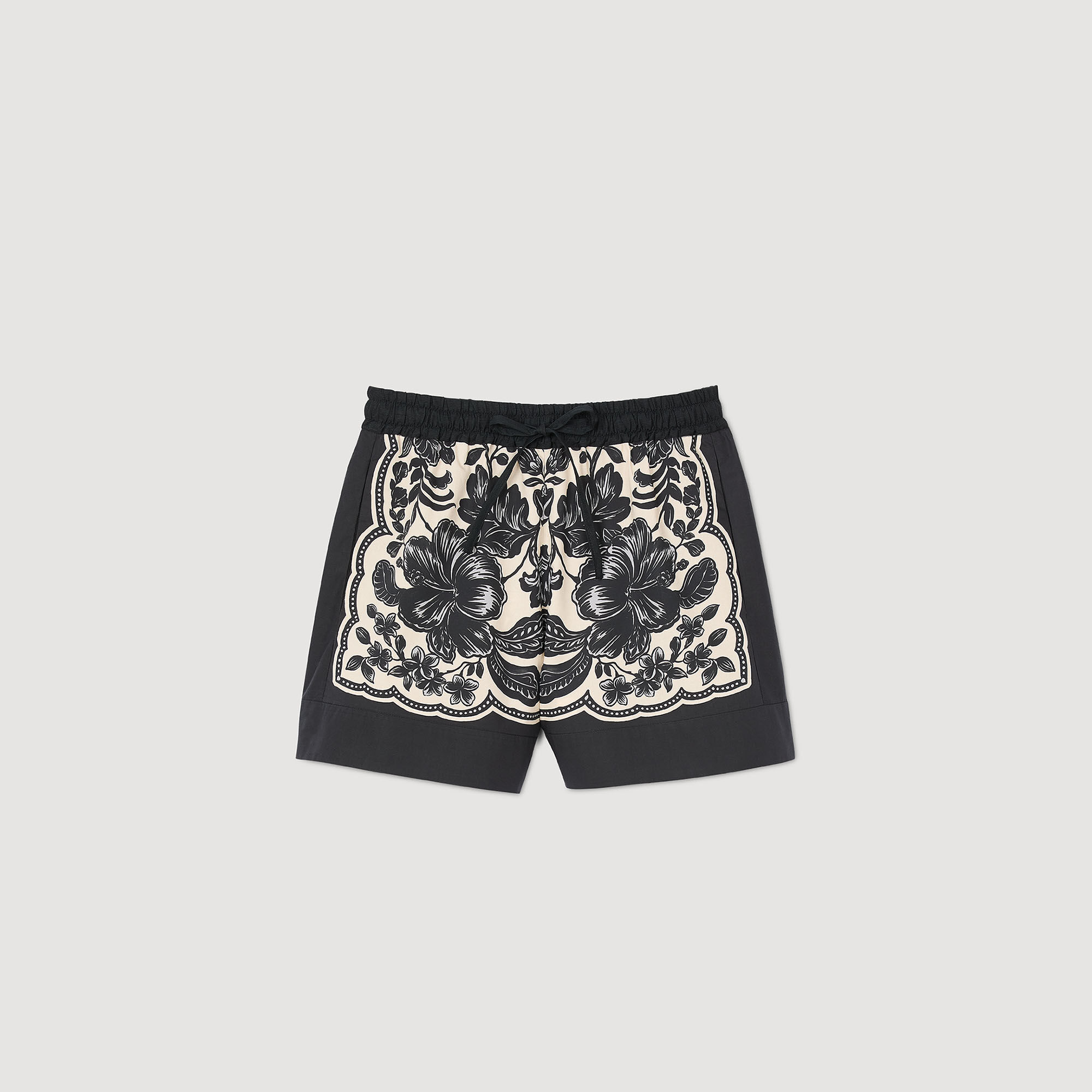 ハーフ・ショートパンツ ETRO SS23 BERMUDA SHORTS WITH FLORAL PRINT (1W774_41170500) ETRO SS23 BERMUDA SHORTS WITH FLORAL PRINT (1W774_41170500