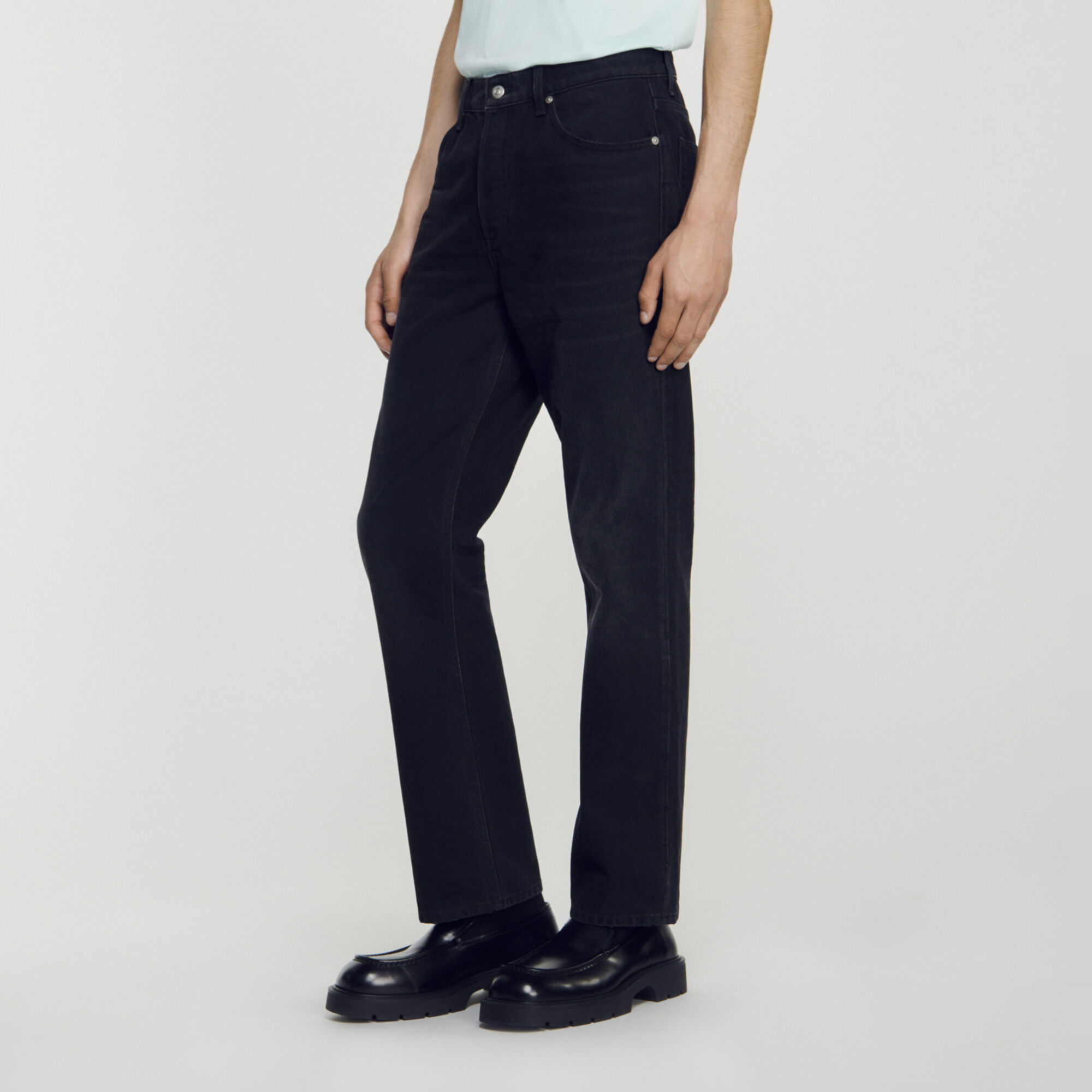 Straight-leg jeans for Men | Sandro Paris