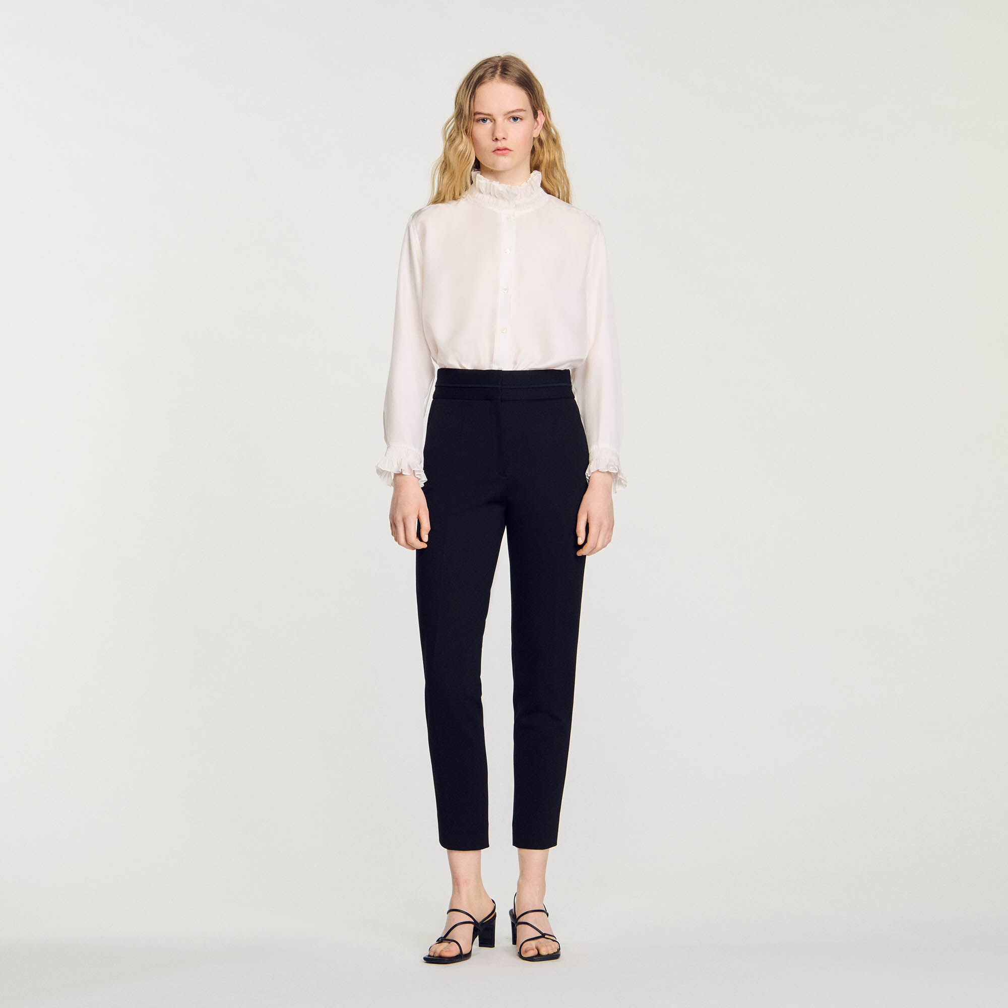 Straight-leg trousers